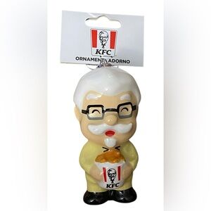 KFC Colonel Sanders Christmas Ornament New RUZ